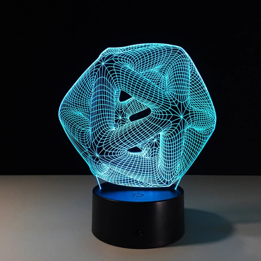 Abstract Knot 3D Optical Illusion Night Lamp