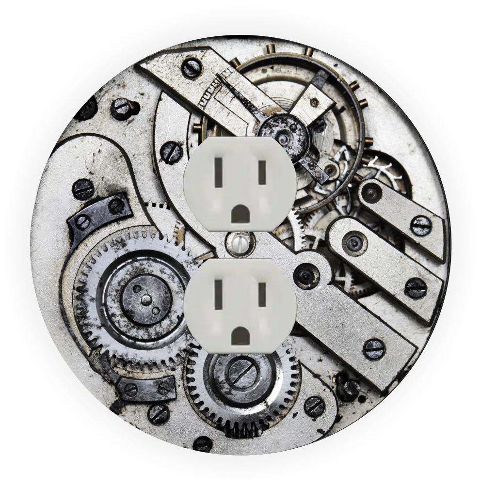 Sam Sandor - Watchworks Design - Light Switch & Outlet Plate Cover - Outlet Cover